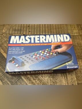 1996 Mastermind Logic Game by Pressman - Classic vintage game